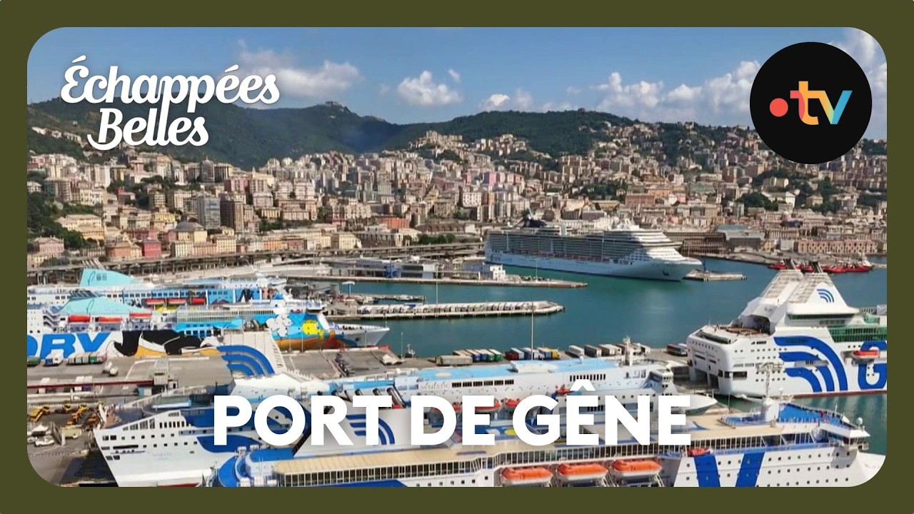La Riviera italienne : le port historique de Gêne