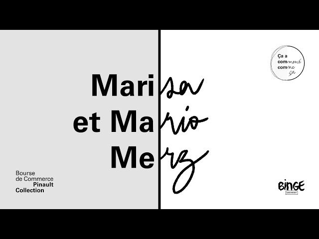 Marisa Merz et Mario Merz