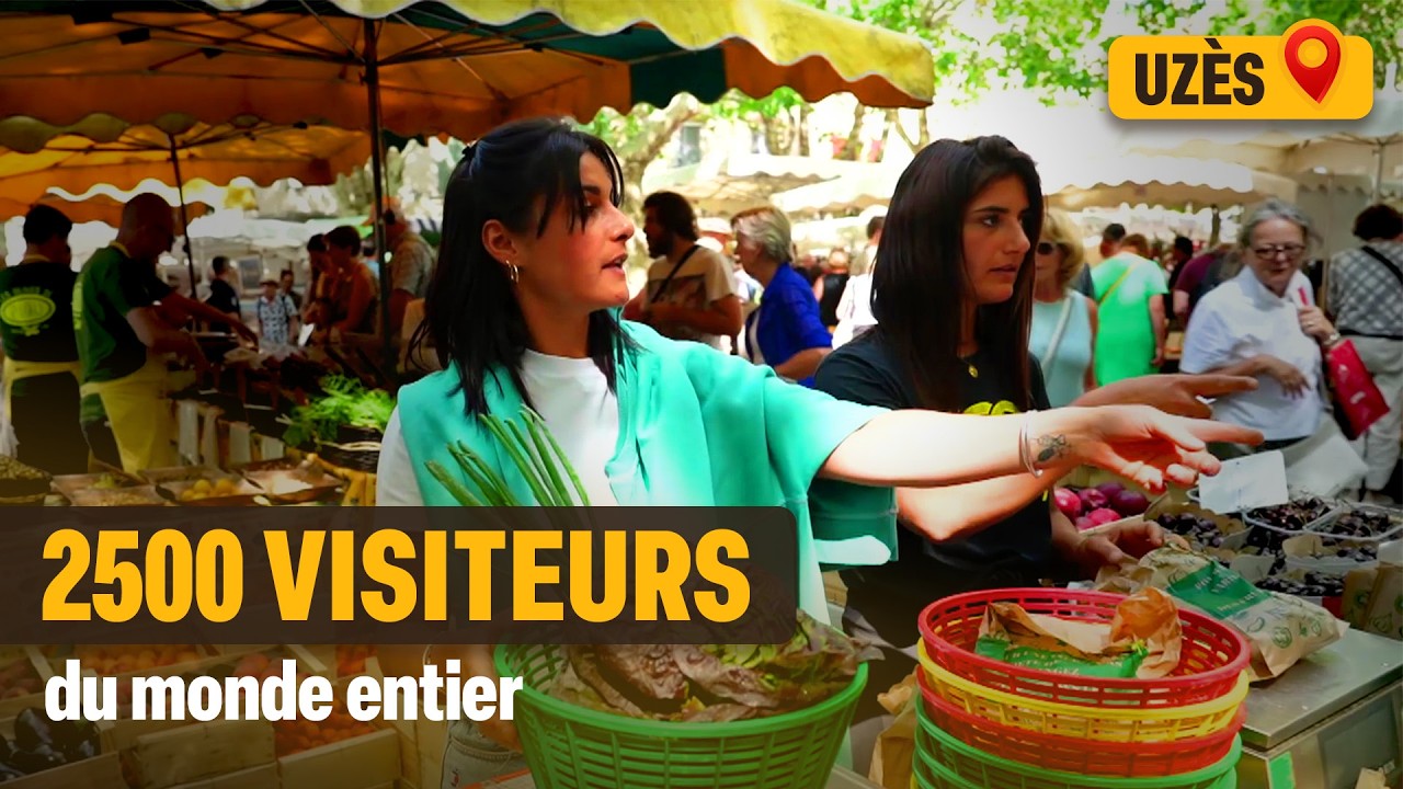 Uzès : ces Français qui font vivre l’un des plus beaux marchés du monde