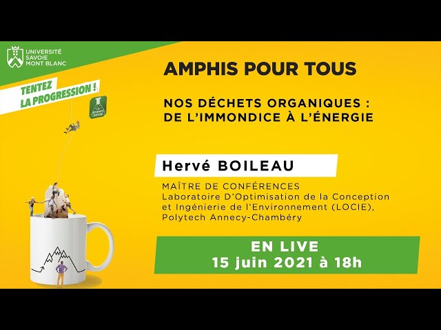 Nos déchets organiques : de l’immondice à l’énergie