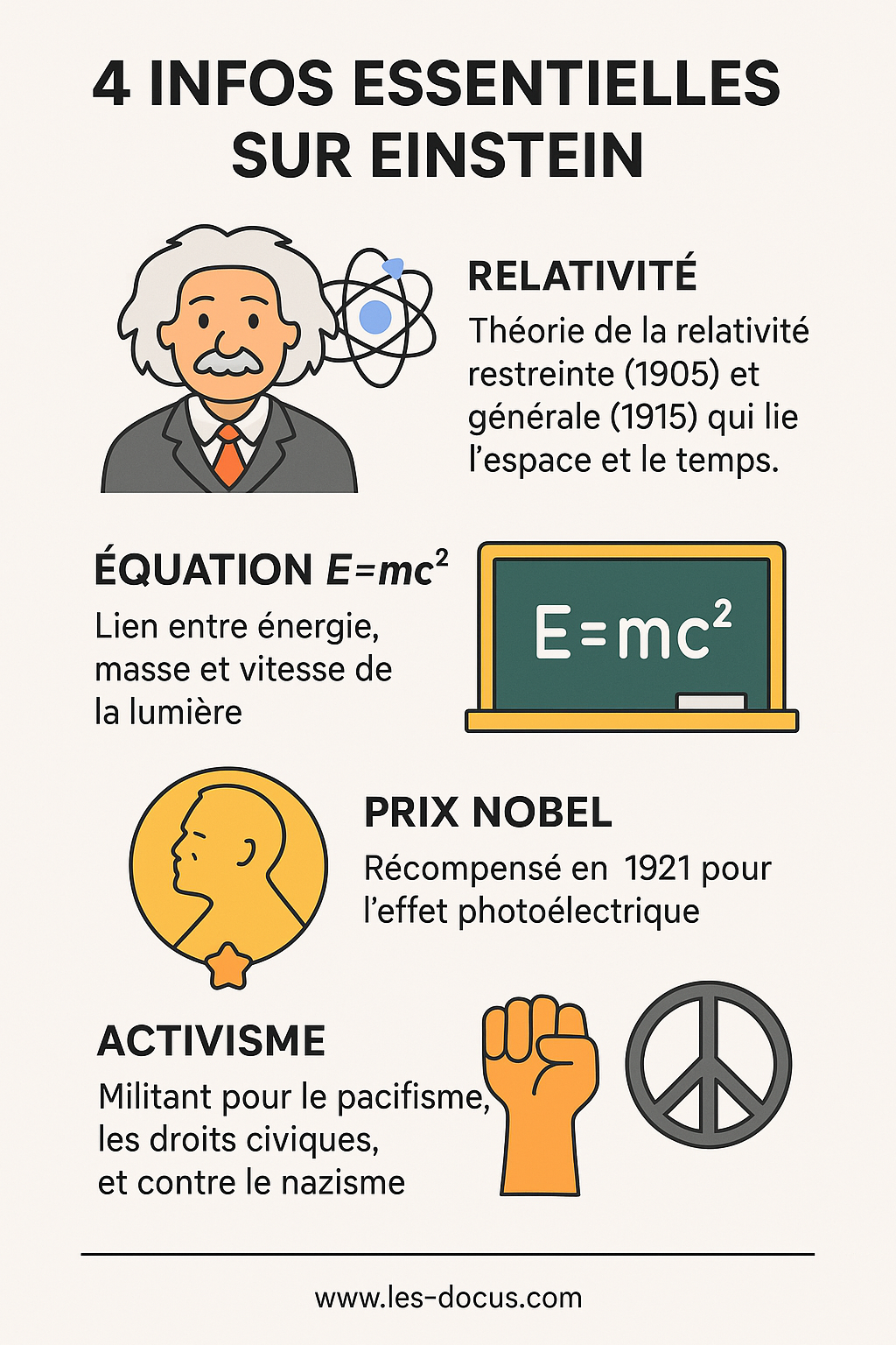 4 informations essentielles sur Albert Einstein