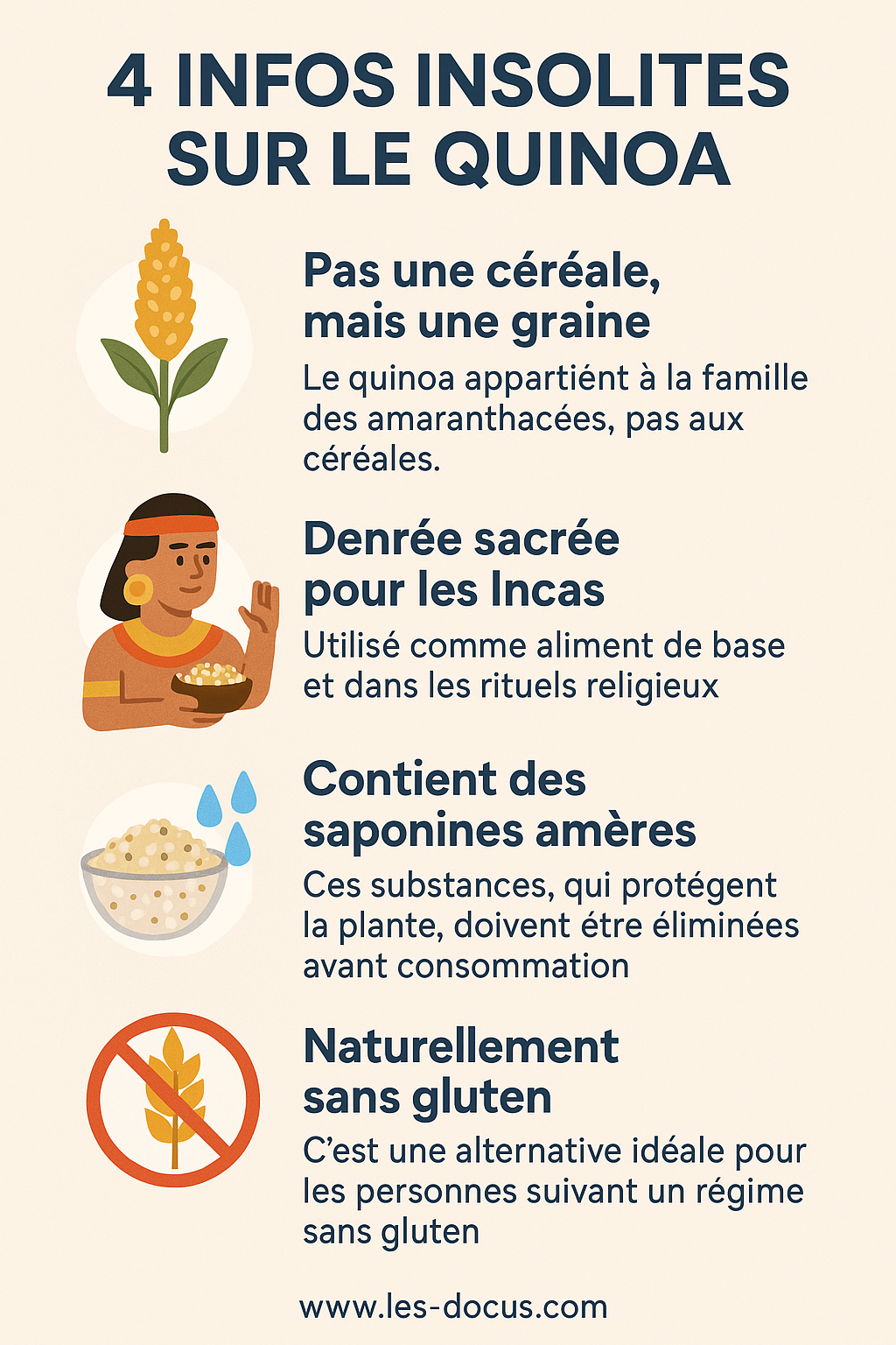 4 infos insolites sur le kinoa