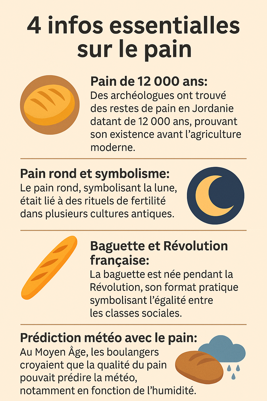 4 infos insolites sur le pain
