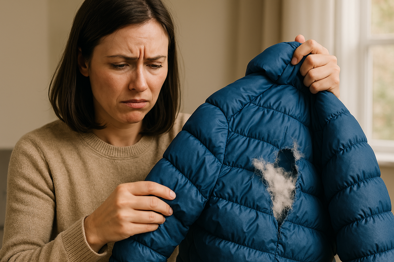 Beaucoup de doudounes finissent ruinées à cause de gestes malheureux.
