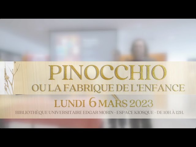Pinocchio ou la fabrique de l’enfance