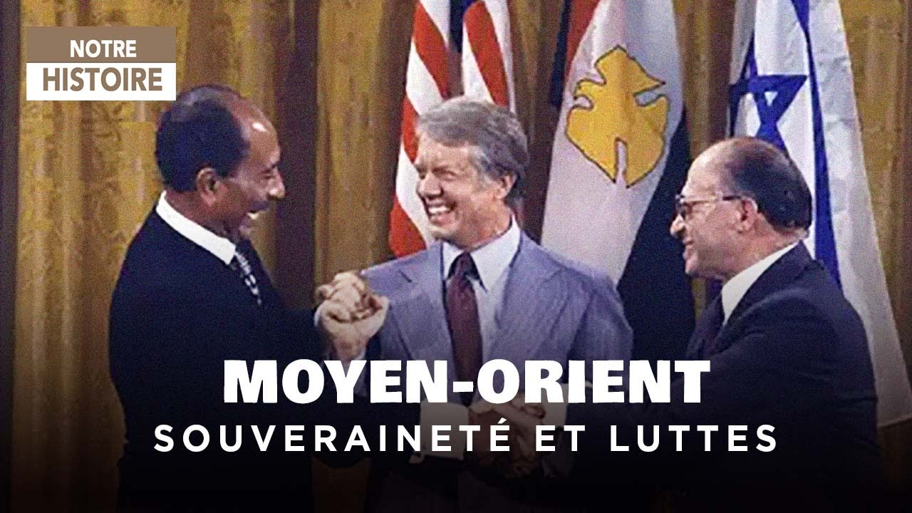 Naissance d’Israël, conflits palestiniens et accords de camp David : 30 ans de tensions