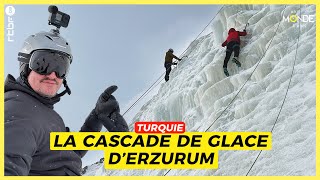 Turquie : la cascade de glace d’Erzurum