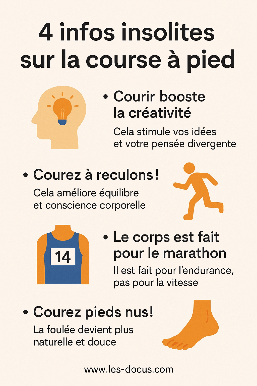 4 infos insolites sur la course à pieds