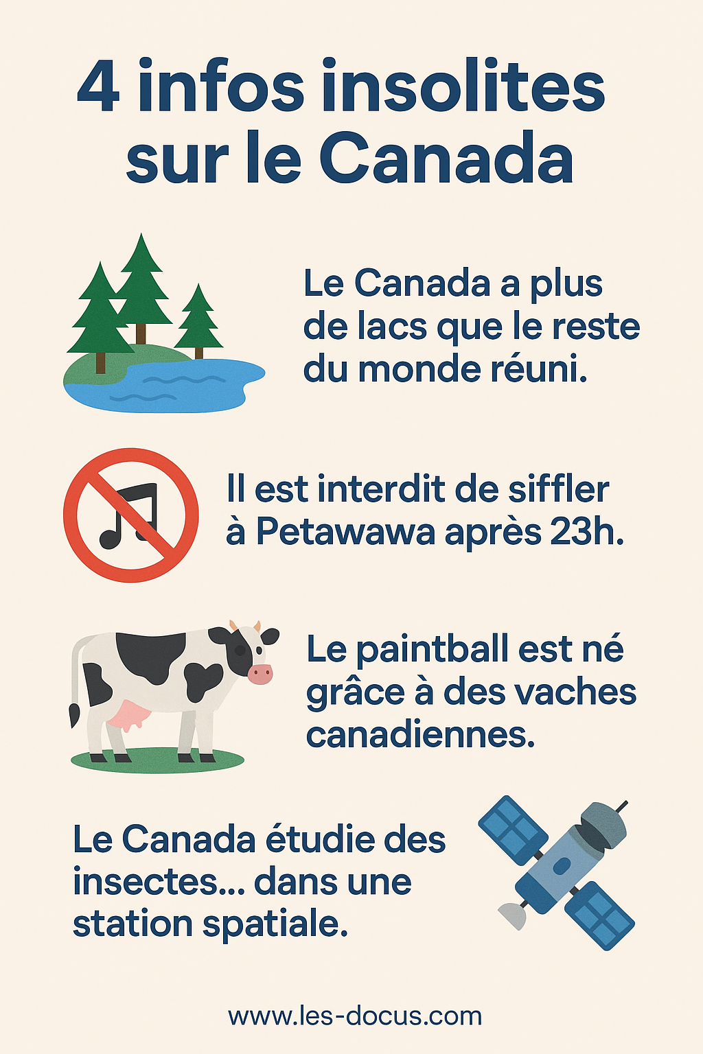 4 infos insolites sur le Canada