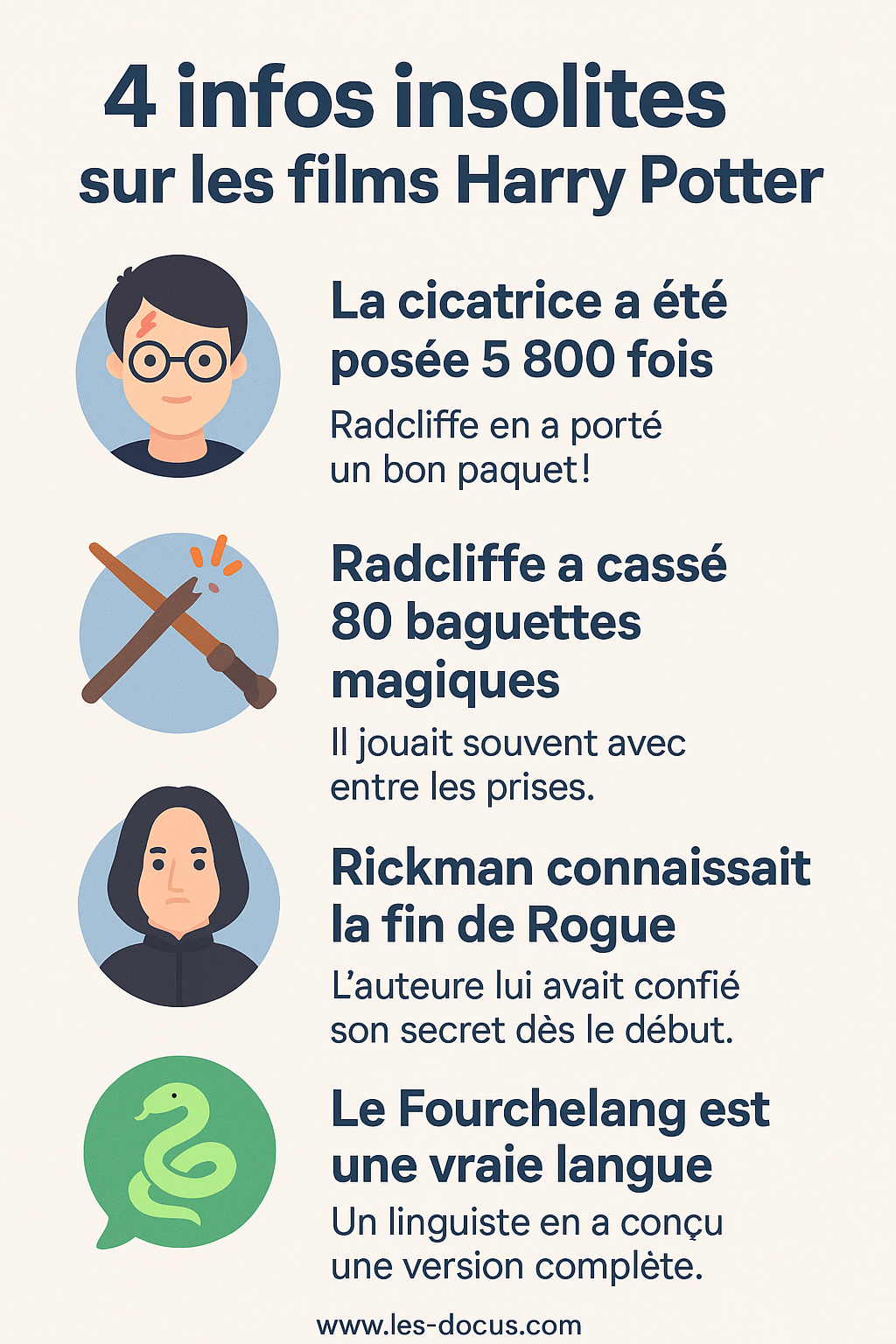 4 infos insolites sur les films Harry Potter