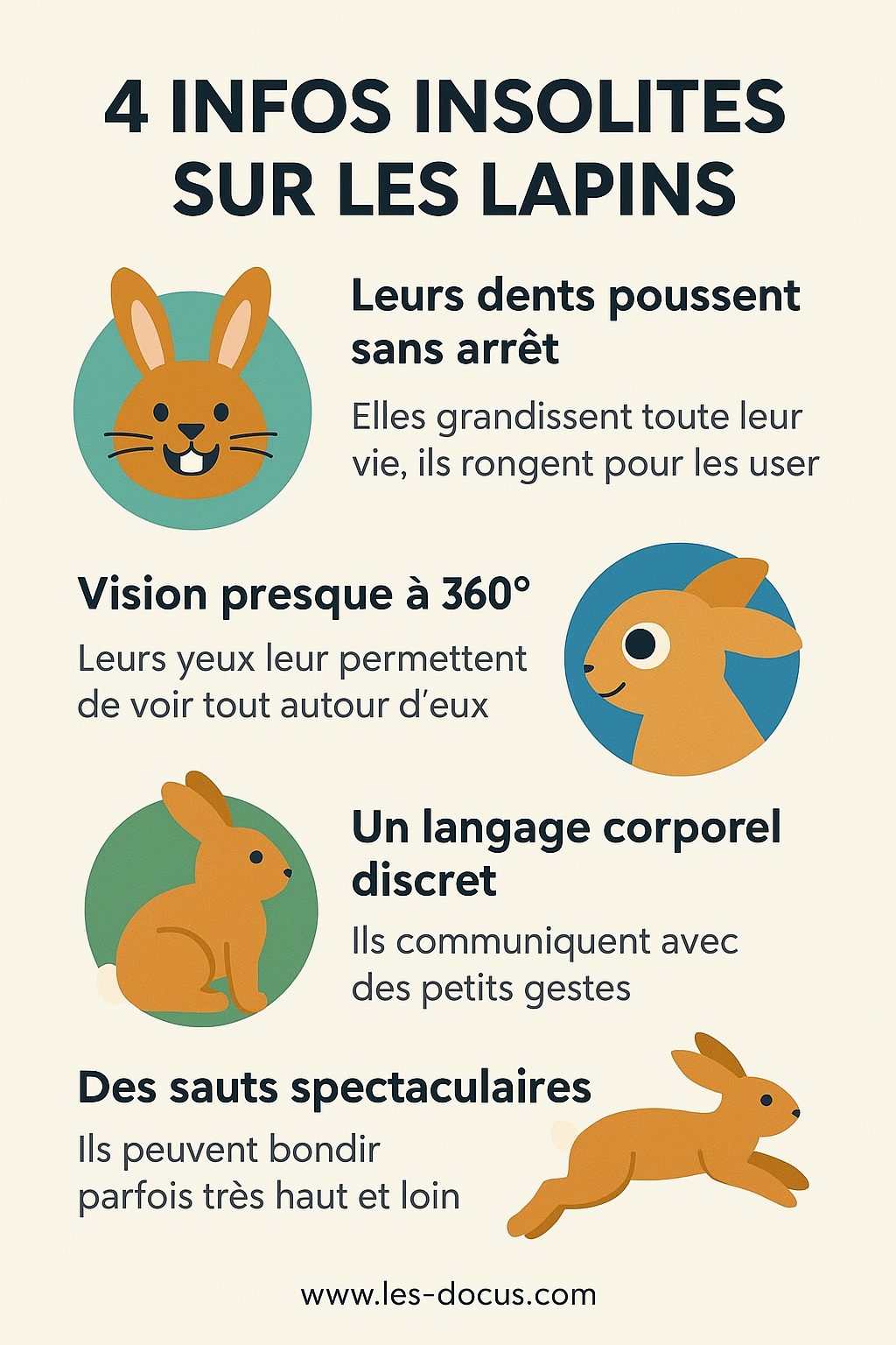 4 infos insolites sur les lapins
