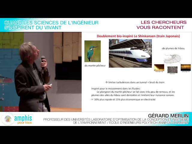 Quand les sciences de l'ingénieur s'inspirent du vivant