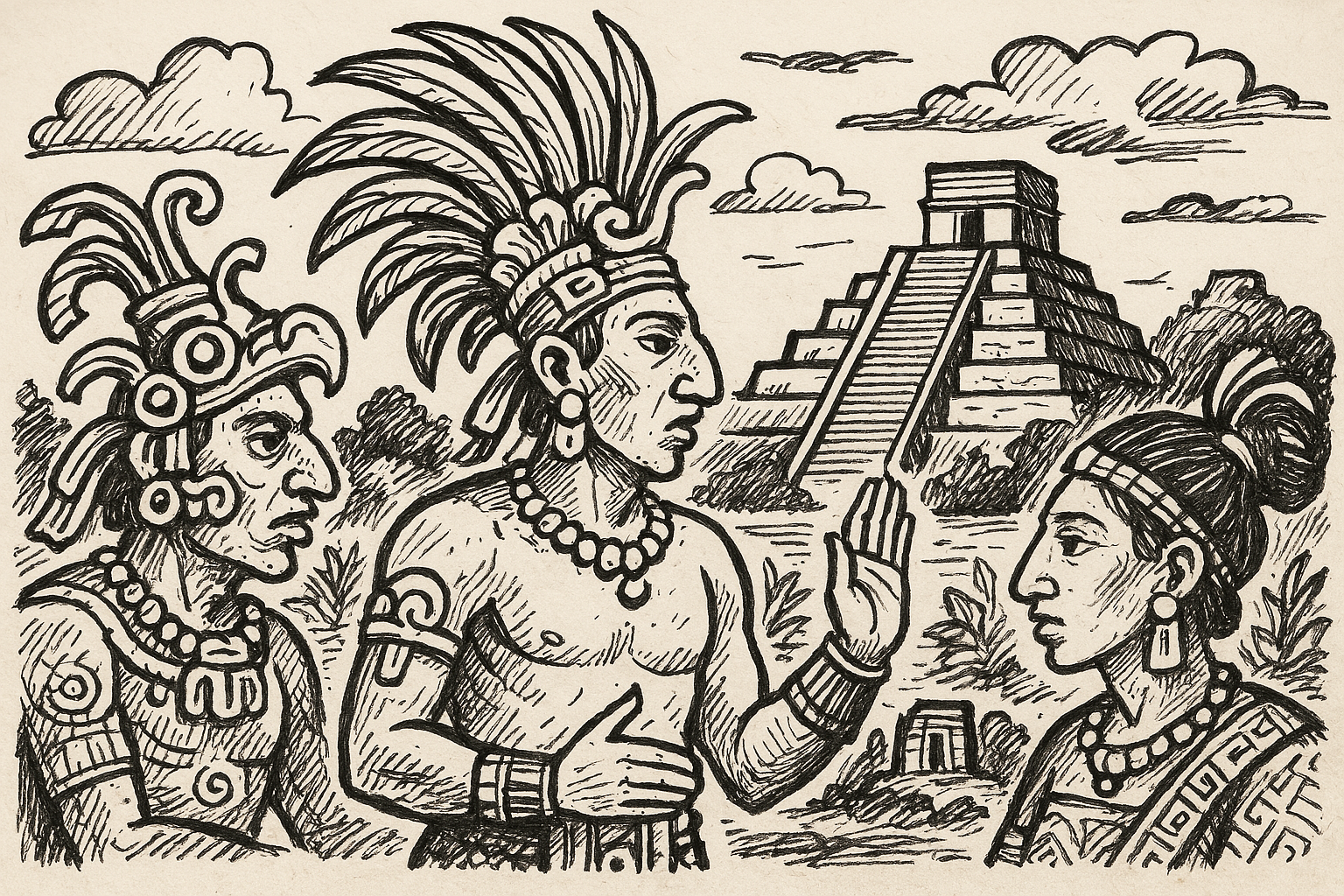 Les énigmes et l'héritage des Mayas