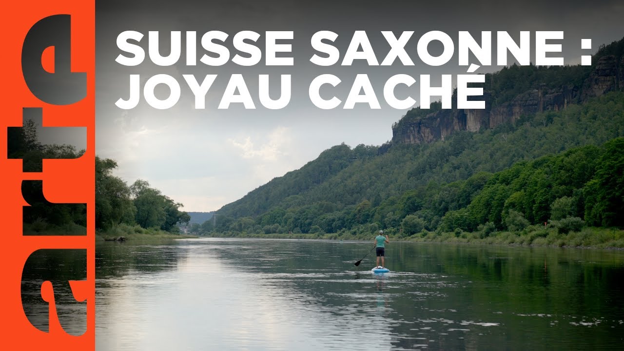 Les trésors de la Suisse saxonne - L'Elbe vue du ciel
