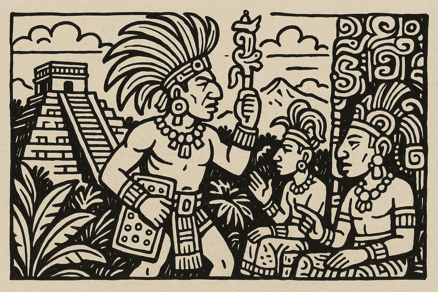 L'héritage maya se manifeste également dans leur riche tradition culturelle et spirituelle.