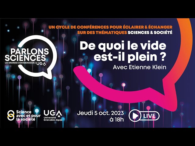 De quoi le vide est-il plein ?