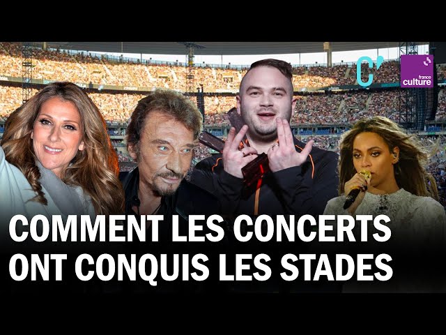 Du Live Aid à Jul, comme les concerts ont conquis les stades