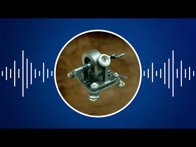 La formidable invention du phonographe par Thomas Edison