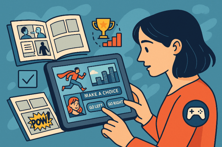 Article | Bandes dessinées interactives et gamification : une nouvelle ère de lecture