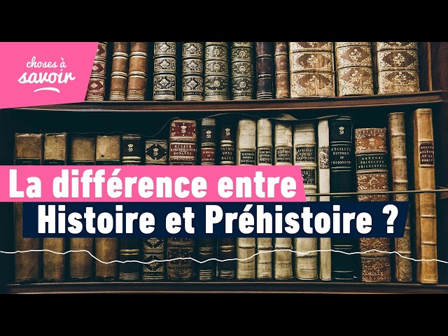 Comment distinguer la Préhistoire de l'Histoire ?
