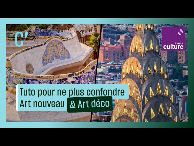 Comment ne plus confondre Art nouveau et Art déco