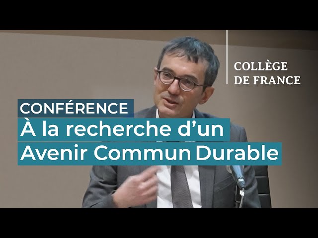 À la recherche d'un avenir commun durable