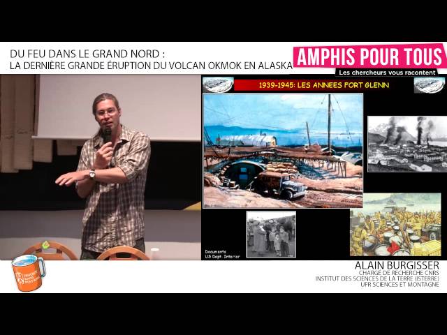 Du feu dans le Grand Nord, la dernière grande éruption du volcan Okmok en Alaska