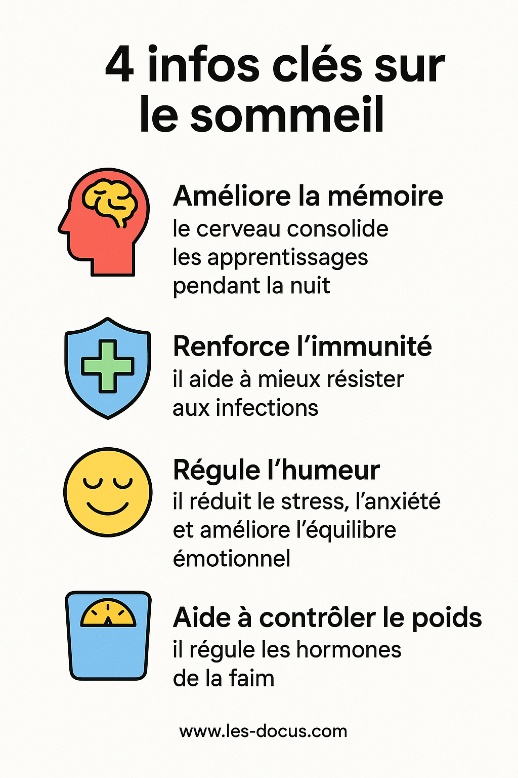 4 infos clés sur le sommeil