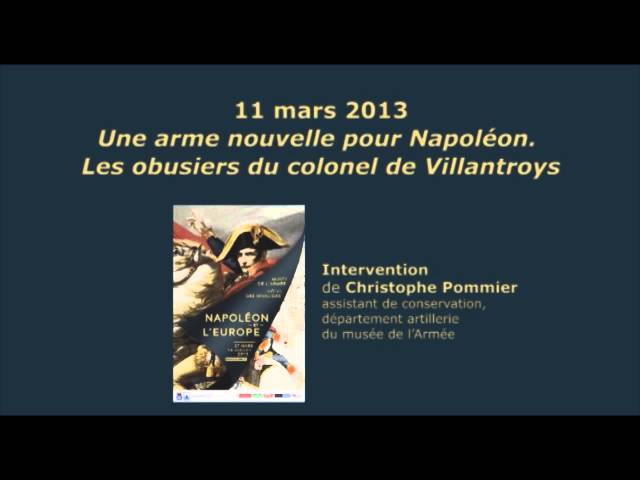 Une arme nouvelle pour Napoléon. Les obusiers du colonel de Villantroys