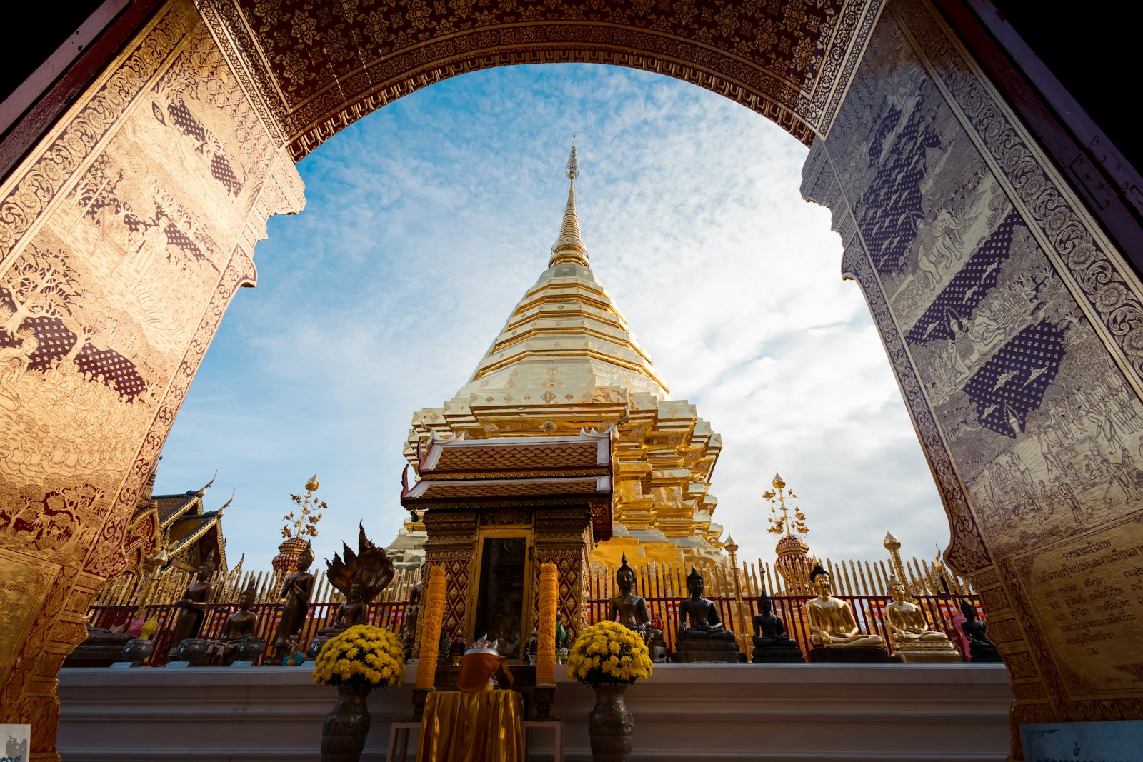 La vieille ville de Chiang Mai est un véritable musée à ciel ouvert.