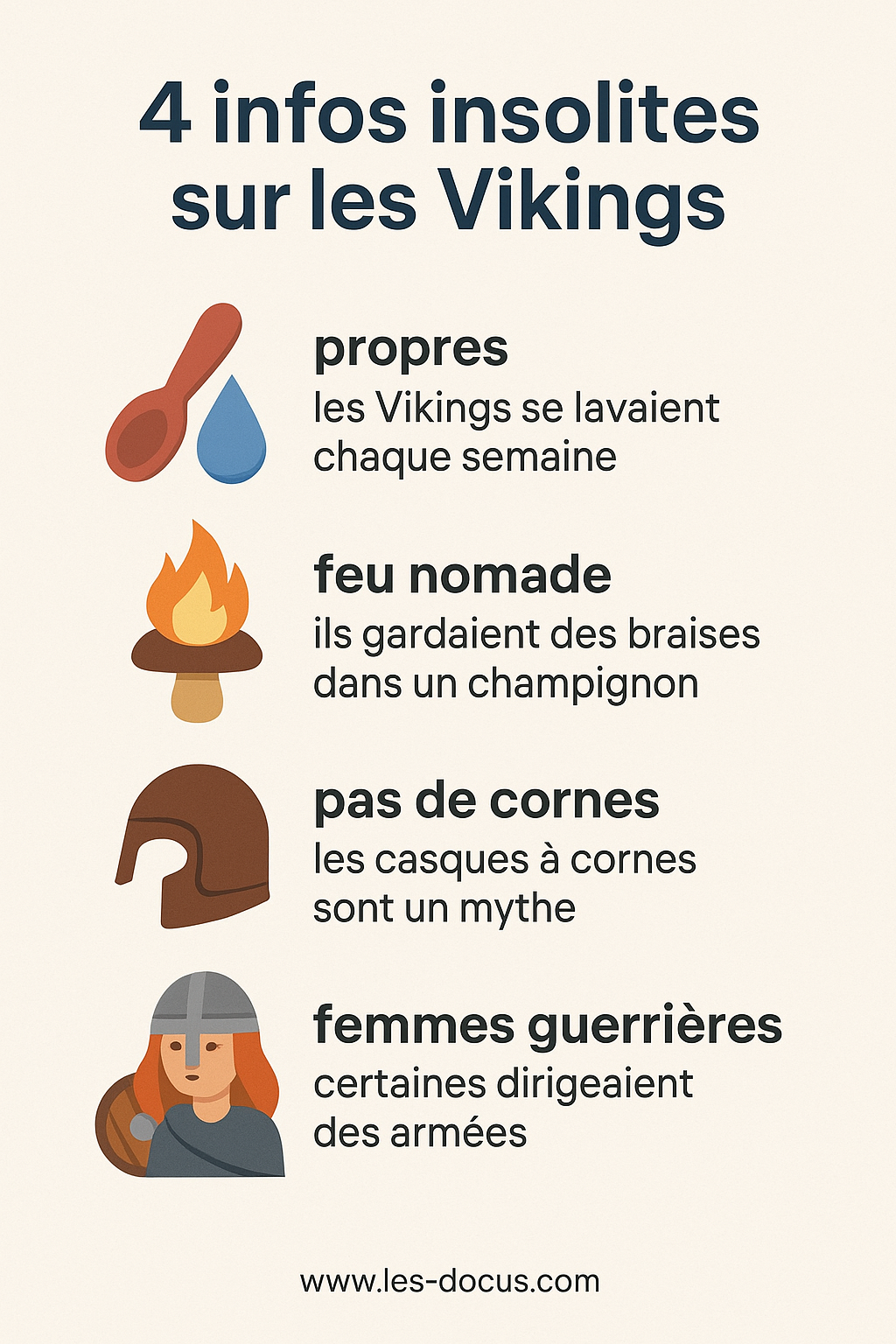 4 infos insolites sur les Vikings