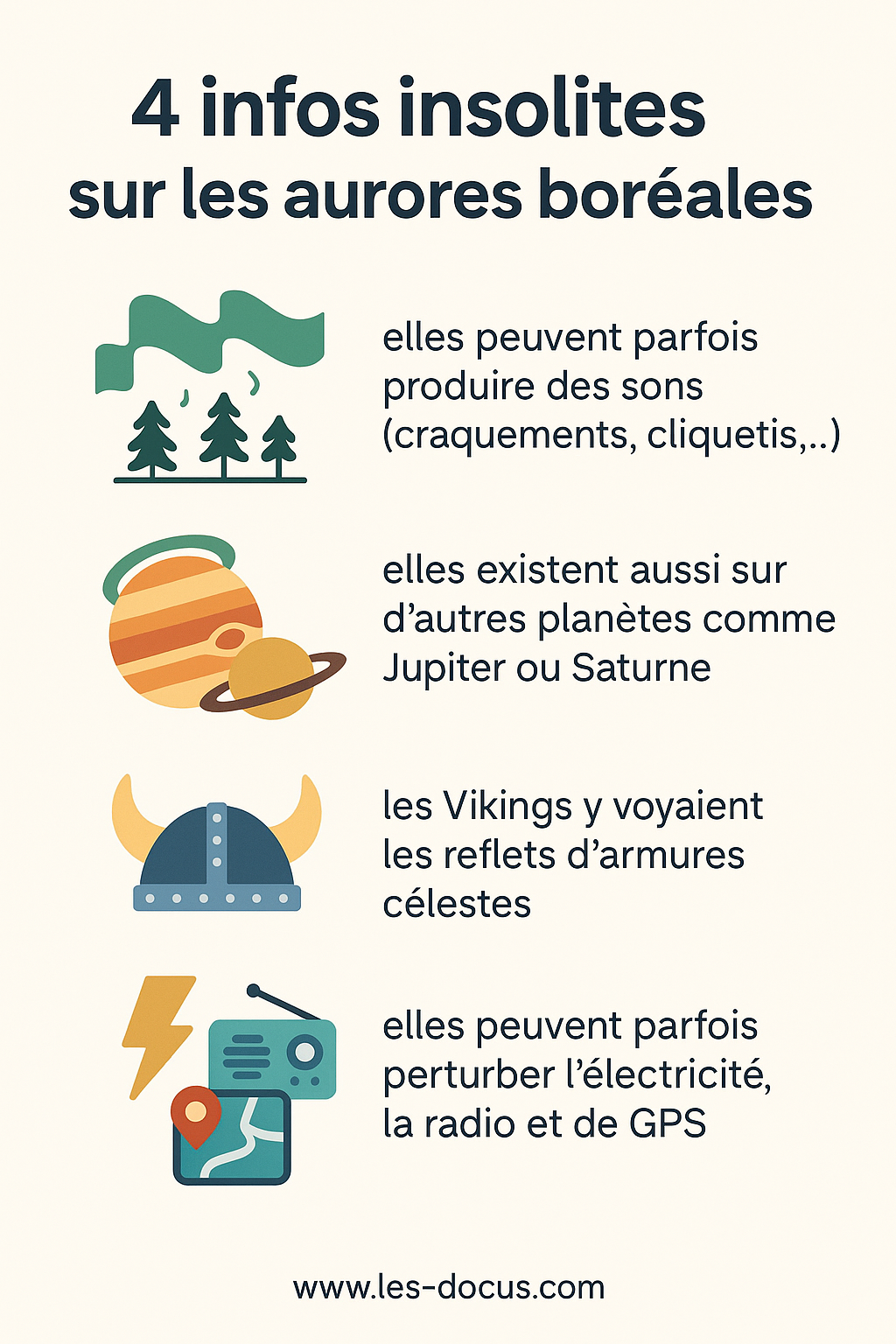 4 infos insolites sur les aurores boréales