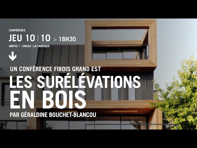 Les surélévations en bois