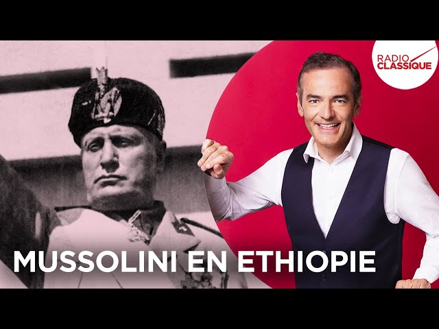 Mussolini en Ethiopie