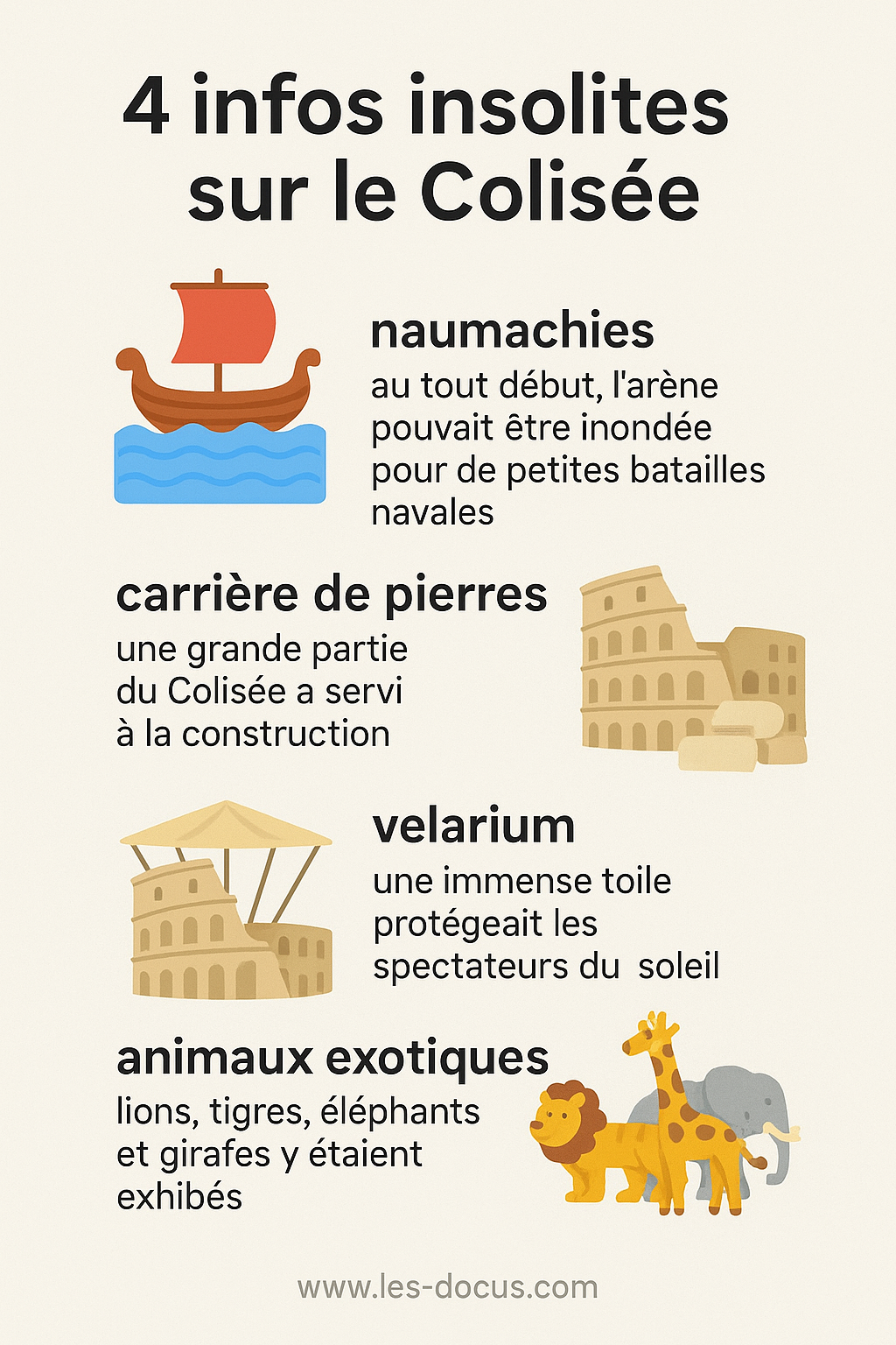 4 infos insolites sur le Colisée