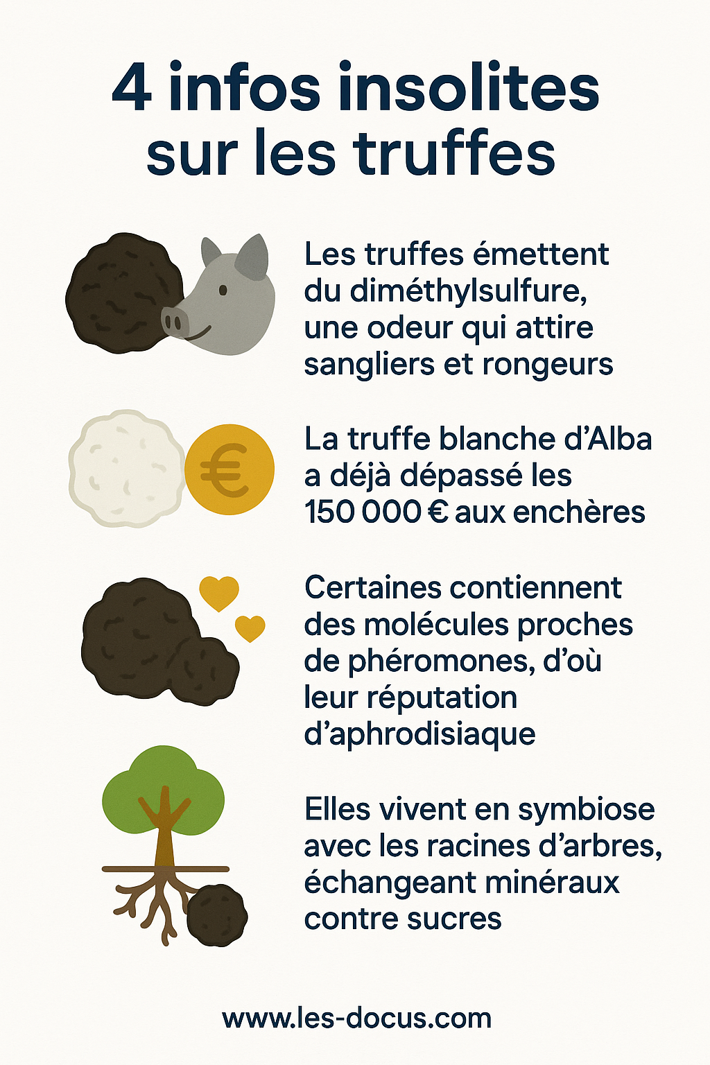 4 infos insolites sur les truffes