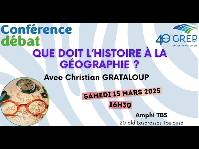 Que doit l'Histoire à la Géographie ?