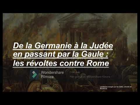 Les guerres contre Rome au premier siècle