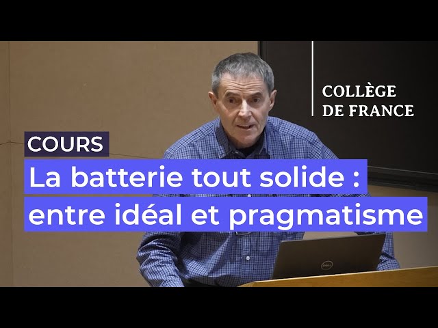 La batterie tout solide : entre idéal et pragmatisme