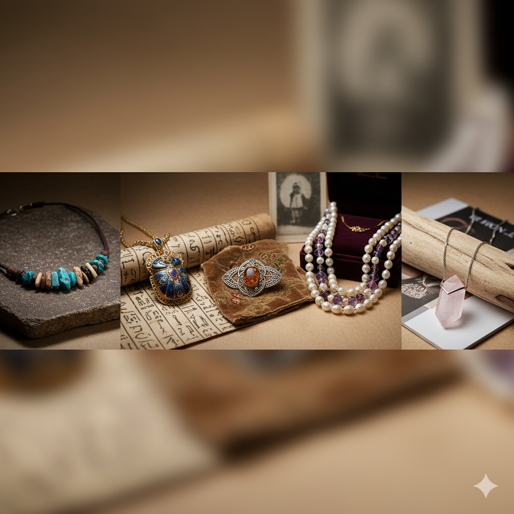 L'évolution des bijoux en pierre naturelle à travers l'histoire