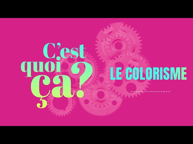 C'est quoi, ça le colorisme ?