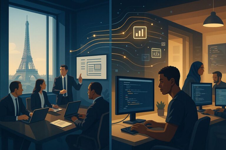 Article | Le nouveau modèle des agences web à Paris : quand le local rencontre l’offshore
