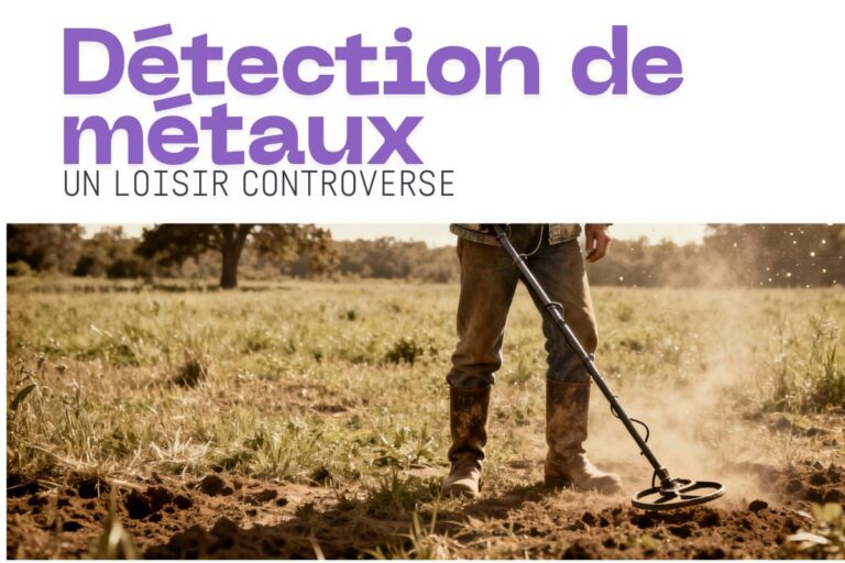 Article | La détection de métaux, un loisir controversé en France