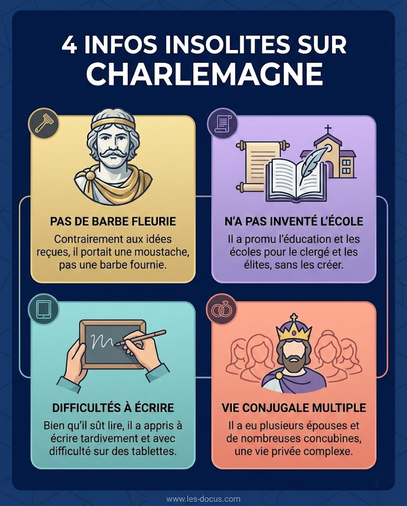 4 infos insolites sur Charlemagne