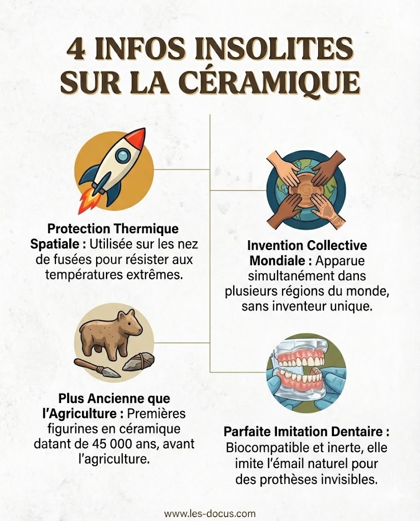 4 infos insolites sur la céramique