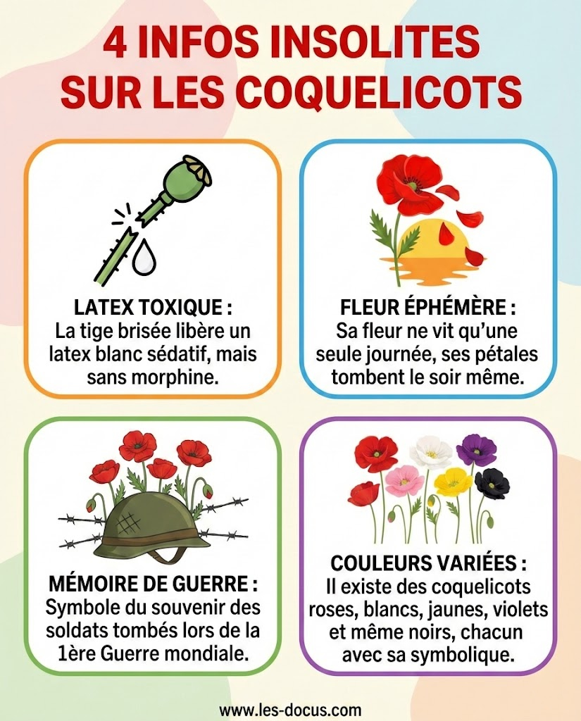 4 infos insolites sur les coquelicots