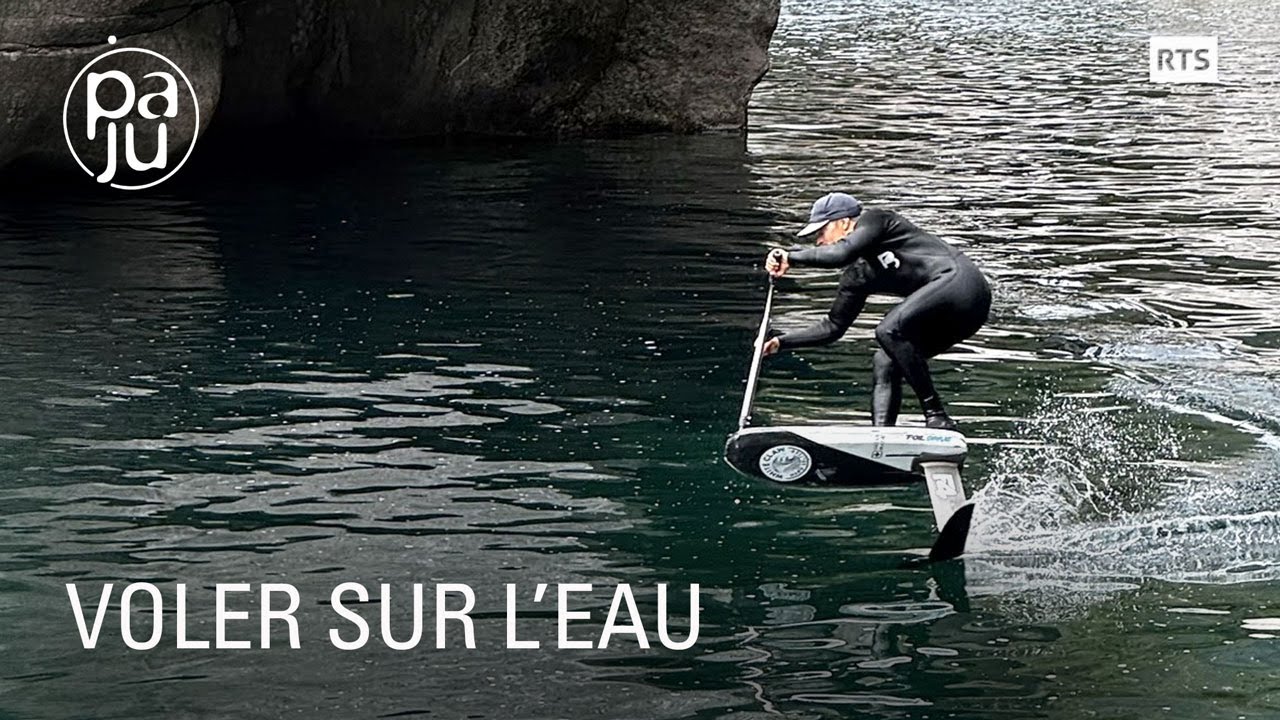 Champion de trottinette freestyle, Benjamin Friant invente le foil scoot à 34 ans