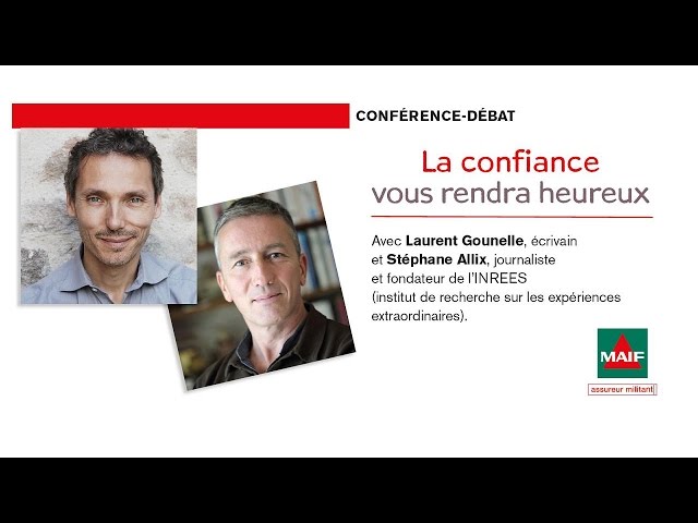 La confiance vous rendra heureux