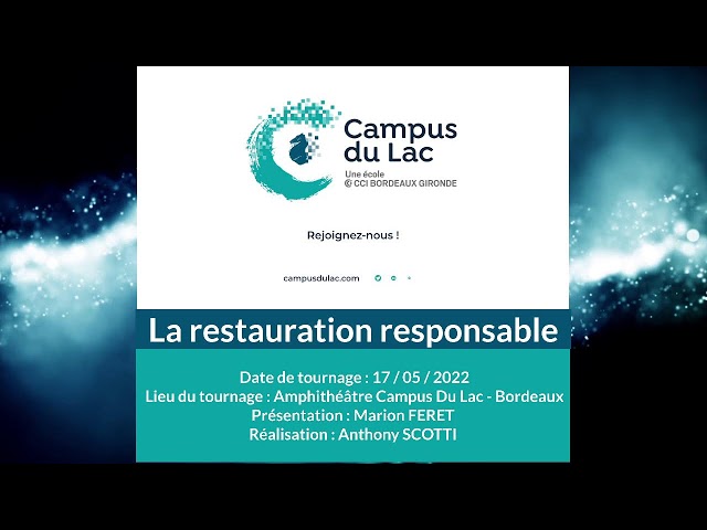La restauration responsable