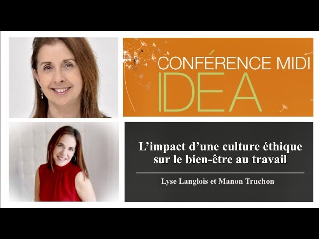 L’impact d’une culture éthique sur le bien être au travail